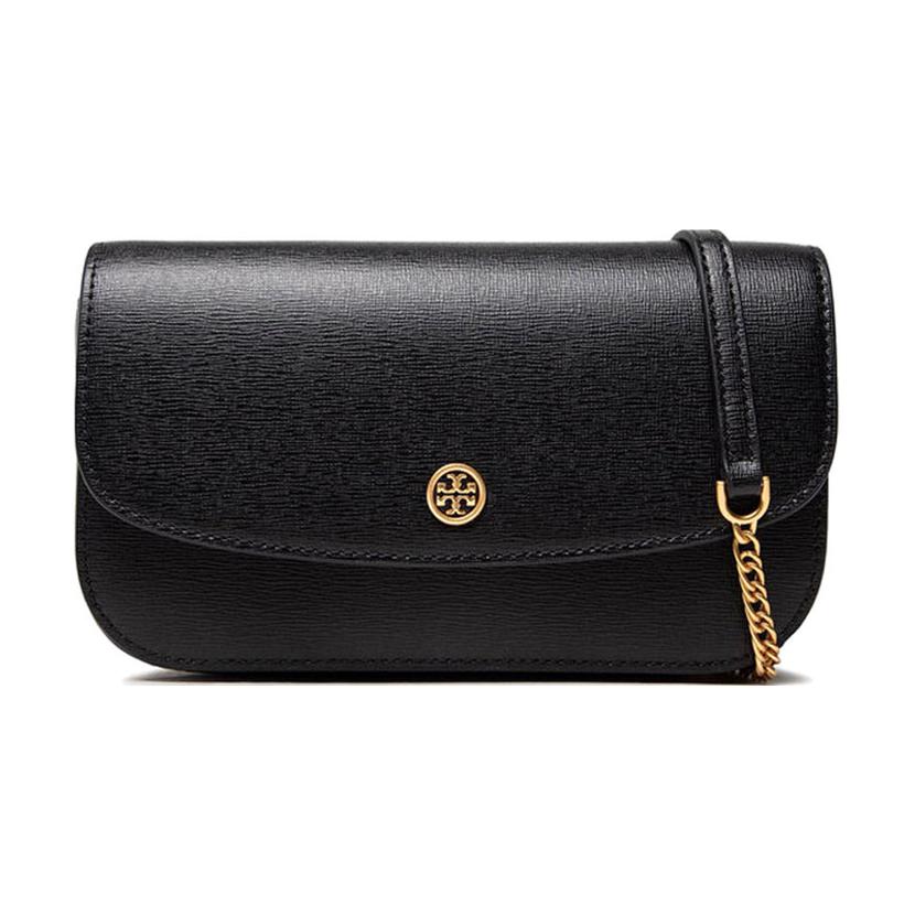 

TORY BURCH Кошелек Robinson из коровьей кожи для женщин черный