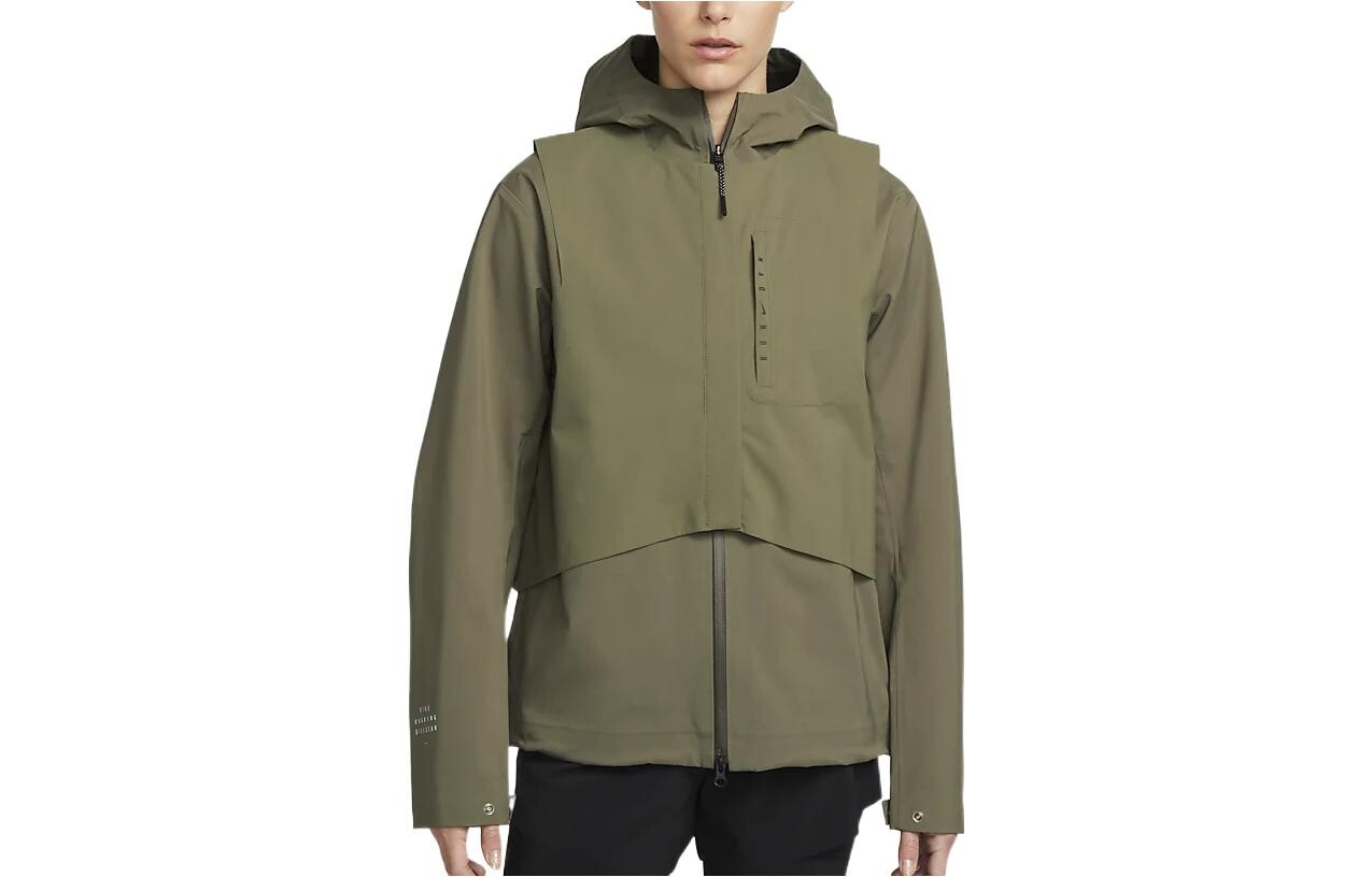 

Женская куртка Nike, цвет Olive