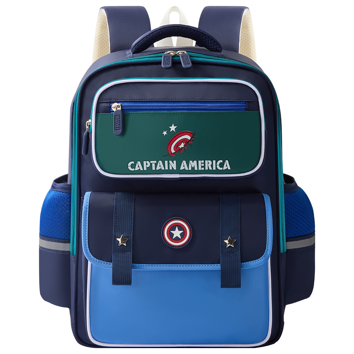 

Disney Студенческий рюкзак из полиэстера унисекс разноцветный, Captain America