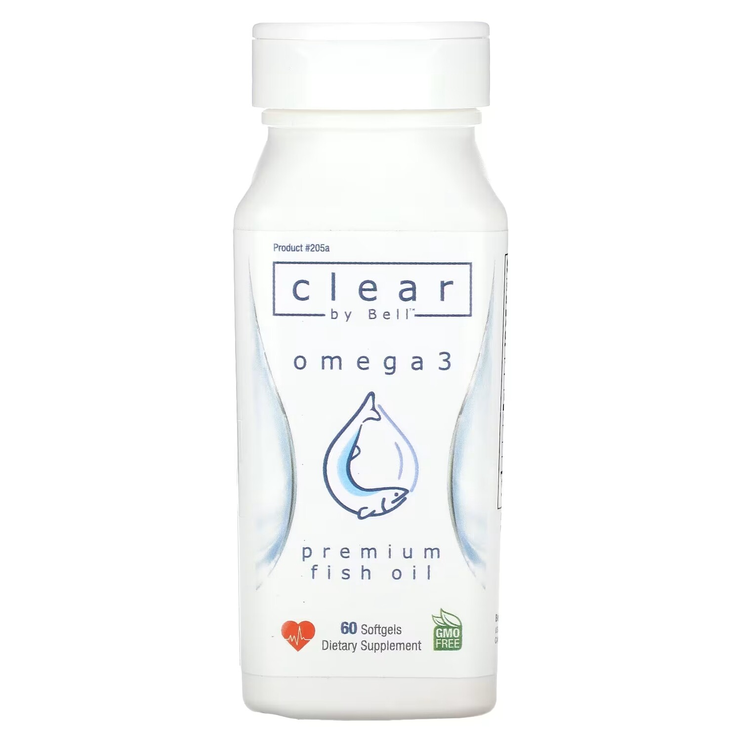 

Рыбий жир Bell Lifestyle Clear Bell Omega 3, 60 мягких таблеток