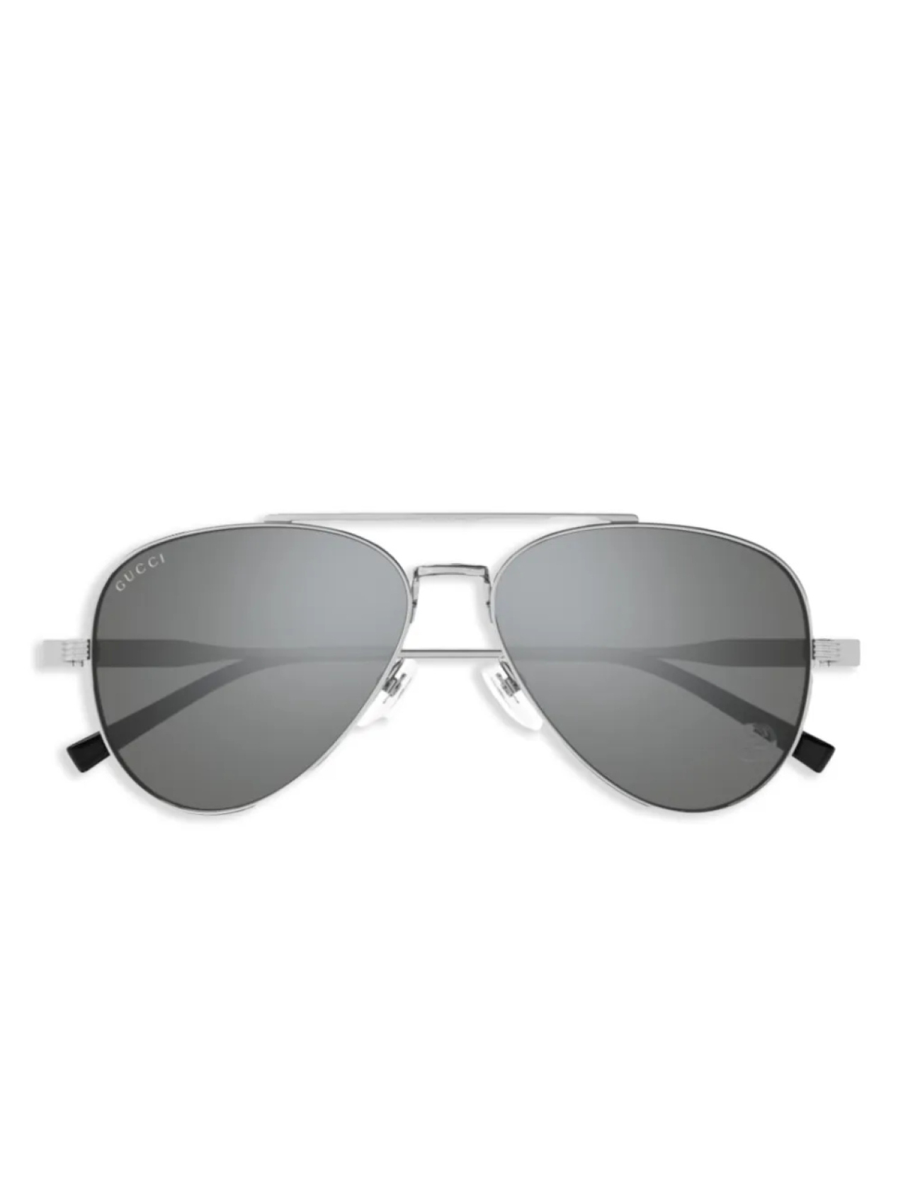 

Солнцезащитные очки-пилоты Gucci Eyewear, серый
