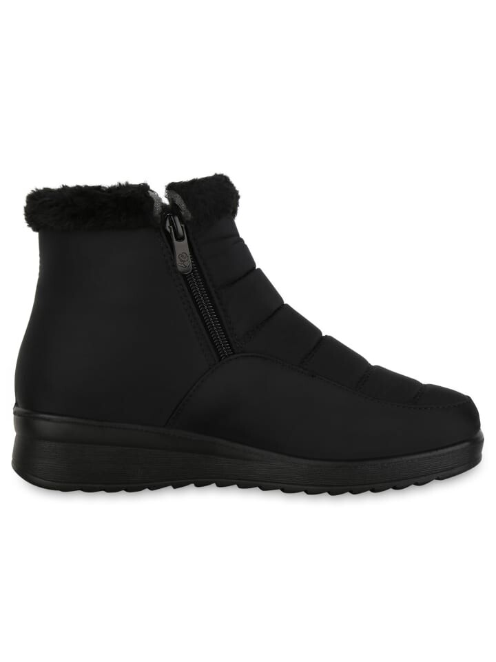Ботильоны VAN HILL Winter Boots Bianca, черный — фото 3