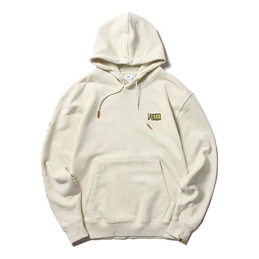 

Толстовка x randomevent knit couple style creamy white Puma, белый