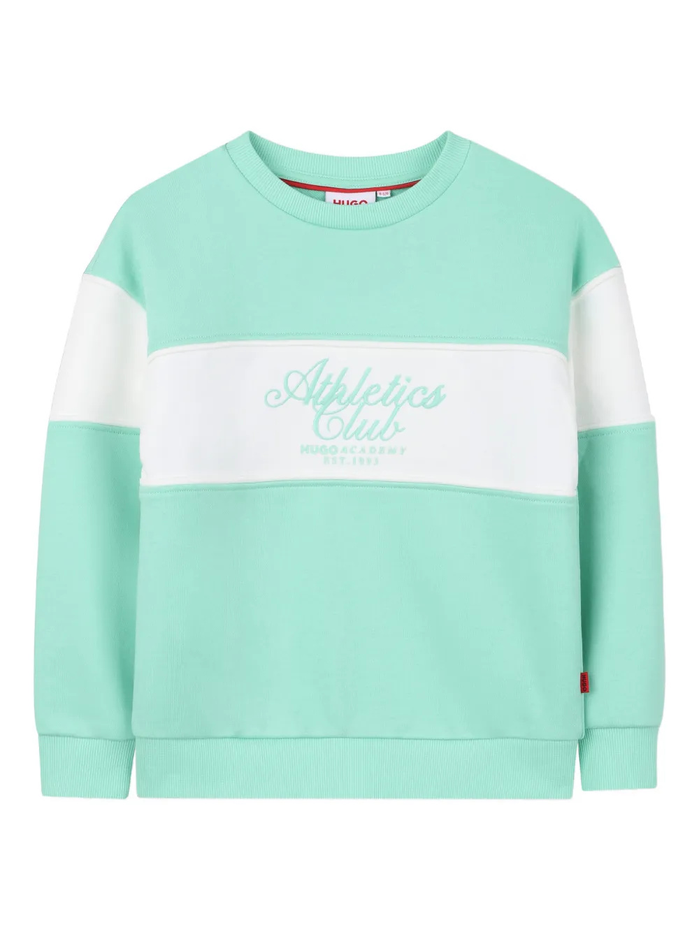 

Толстовка с круглым вырезом Hugo Kids, зеленый