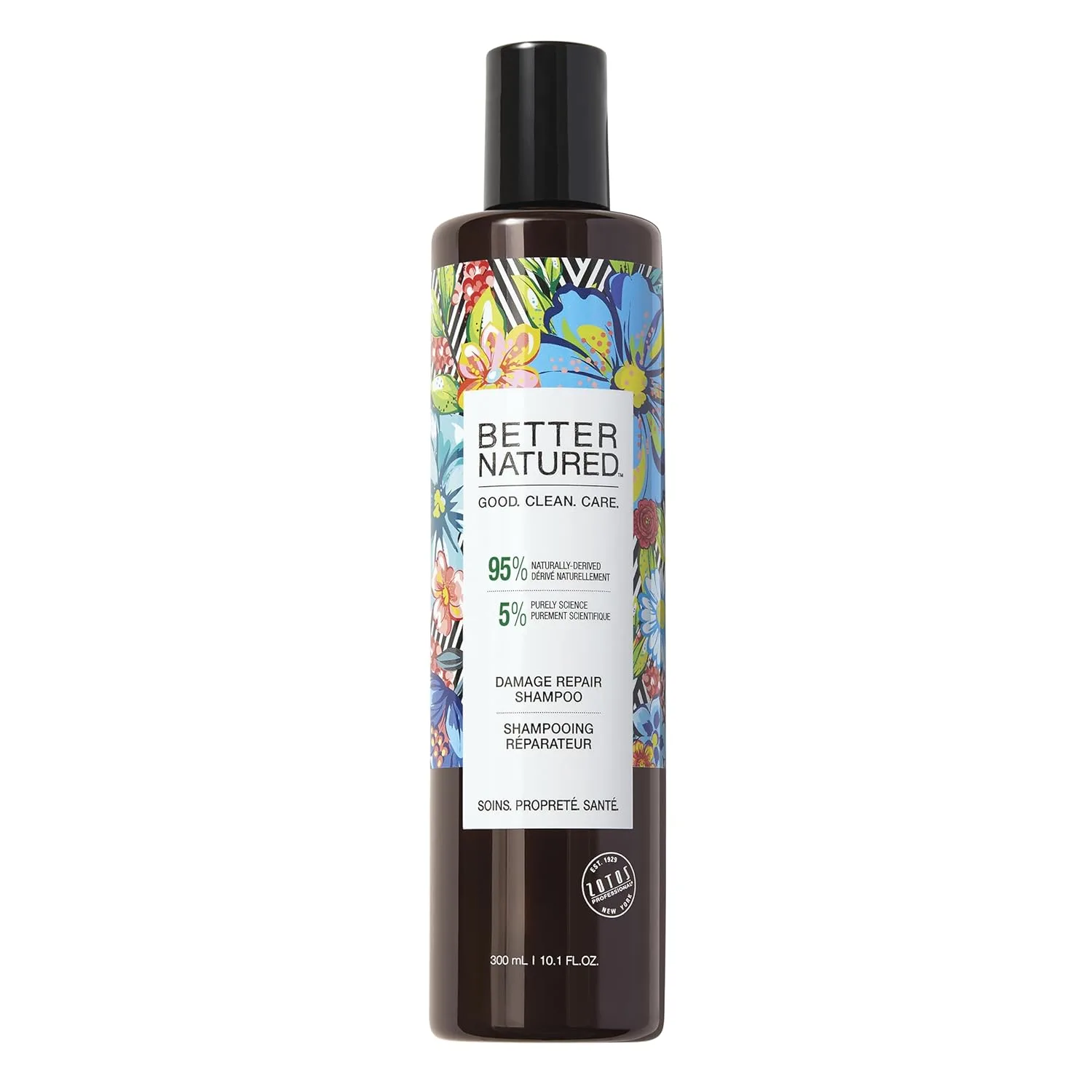 Шампунь и кондиционер Better Natured Damage Repair | Восстанавливает увлажнение, блеск и жизненную силу | Для сухих, поврежденных и жестких волос | Веганский продукт | Без парабенов