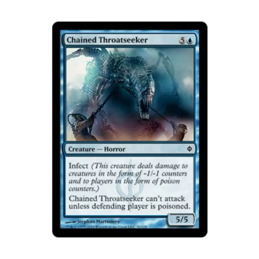 

CCG Прикованный горлоискатель (клавиша C), MTG - New Phyrexia