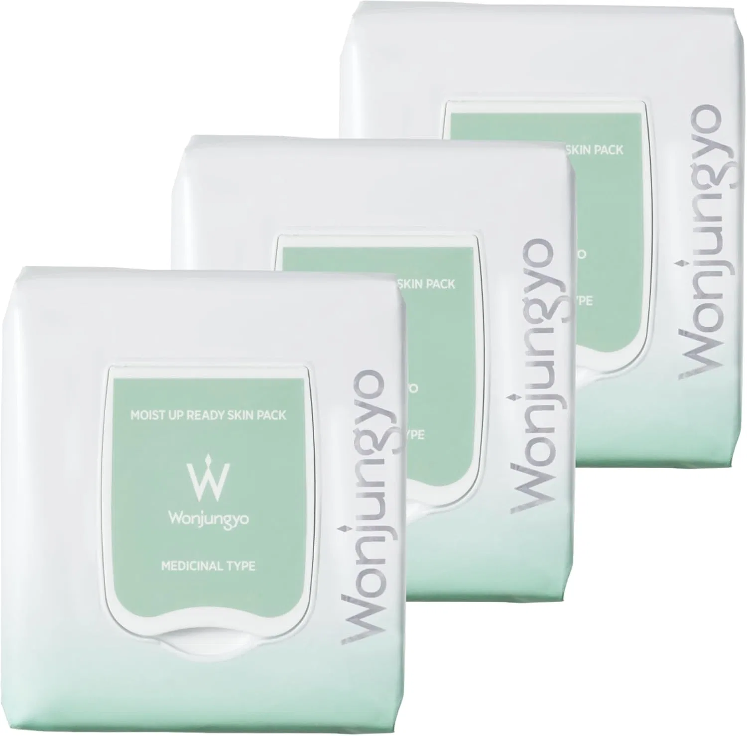 Набор Wonjungyo — Medicated Moist Up Lady Skin Pack 50 шт, 3 набора