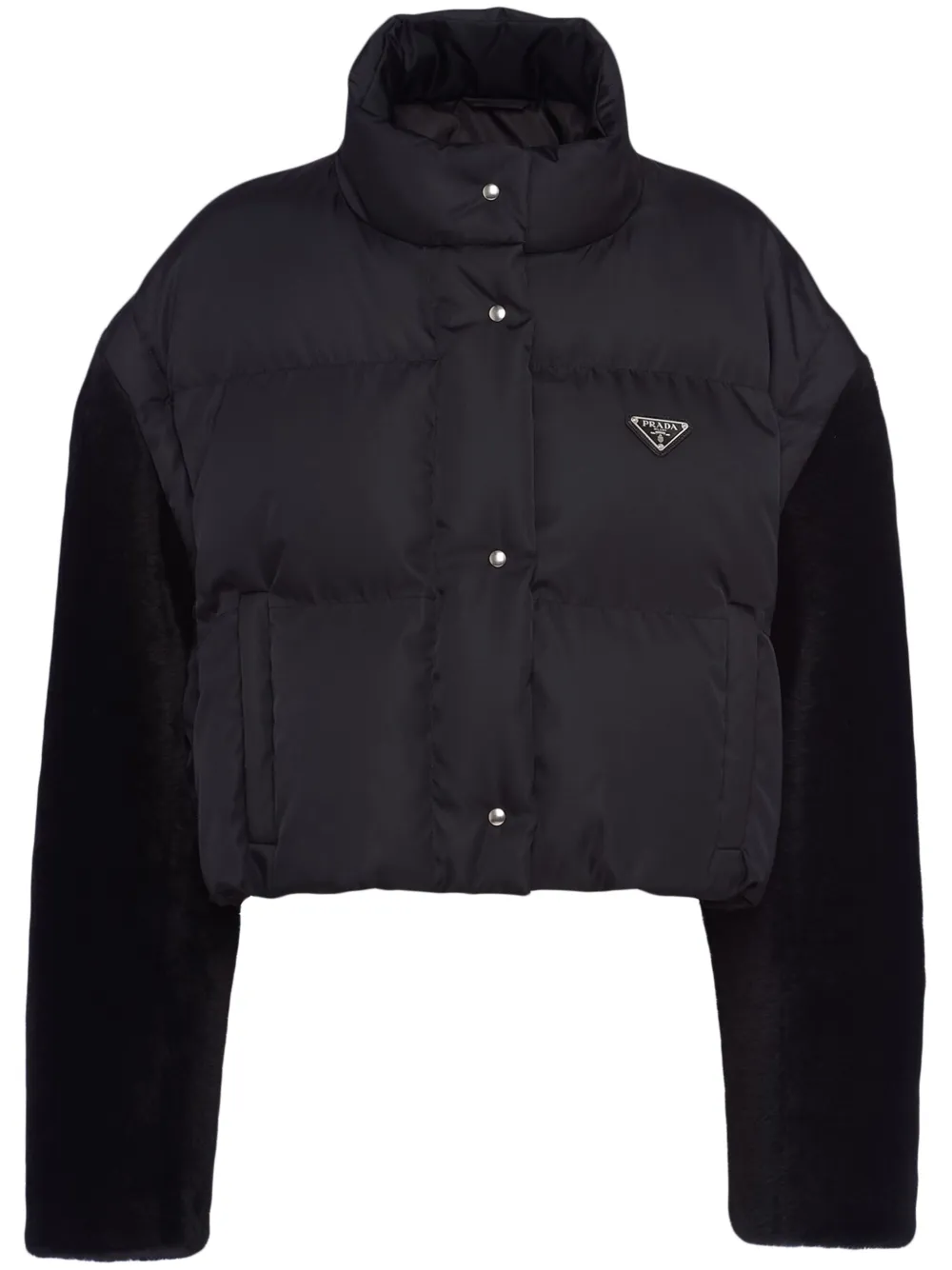 

Пуховик Re-Nylon Prada, черный