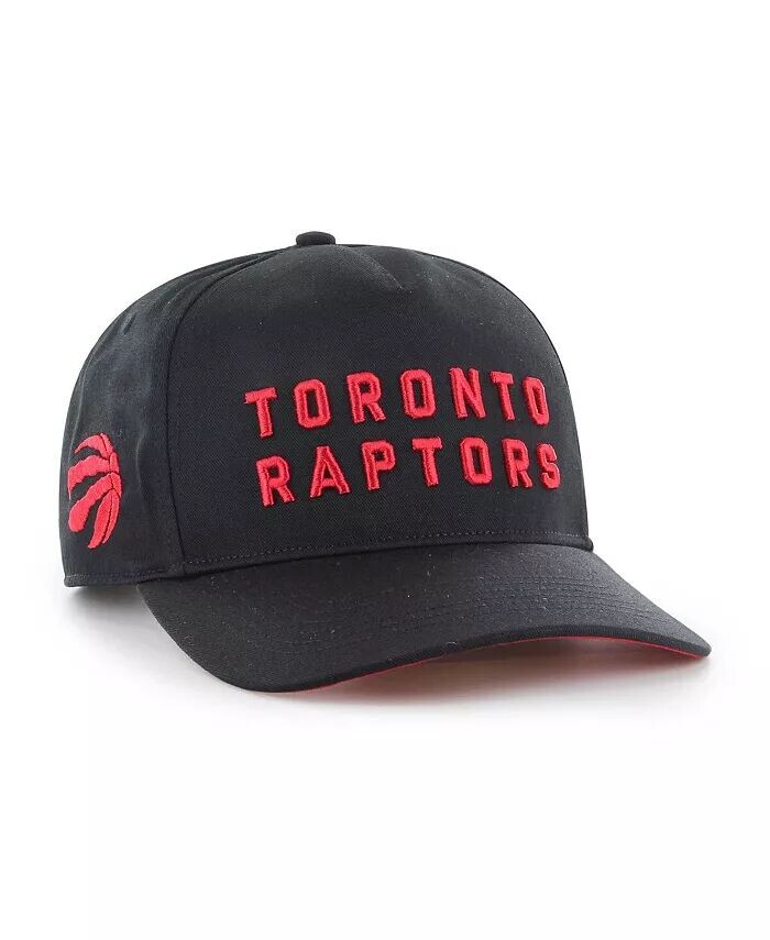

Черная мужская кепка Toronto Raptors Contra Hitch Snapback '47 Brand