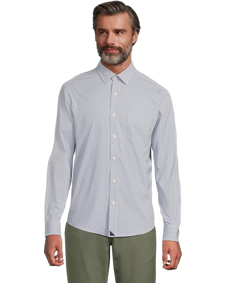 

Рубашка UNTUCKit Performance Shirt With Pocket, синий