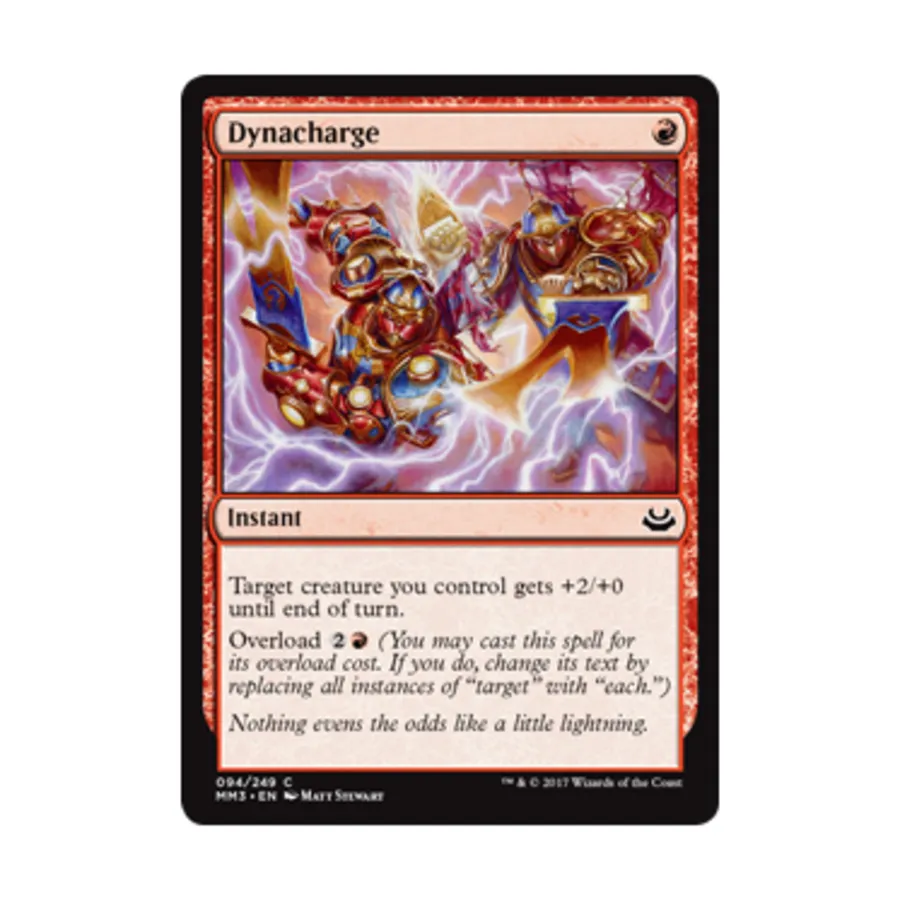 

CCG Dynacharge (C) (фольга), MTG - Modern Masters 2017