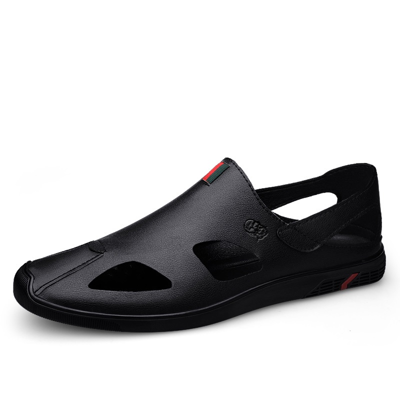 

Повседневные туфли мужские низкие черно-бело-коричневые LAORENTOU