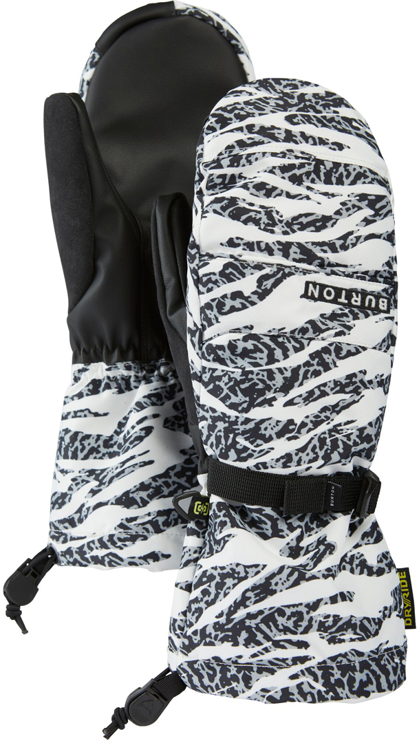 

Burton Женские перчатки profile mitt zebra camo XS