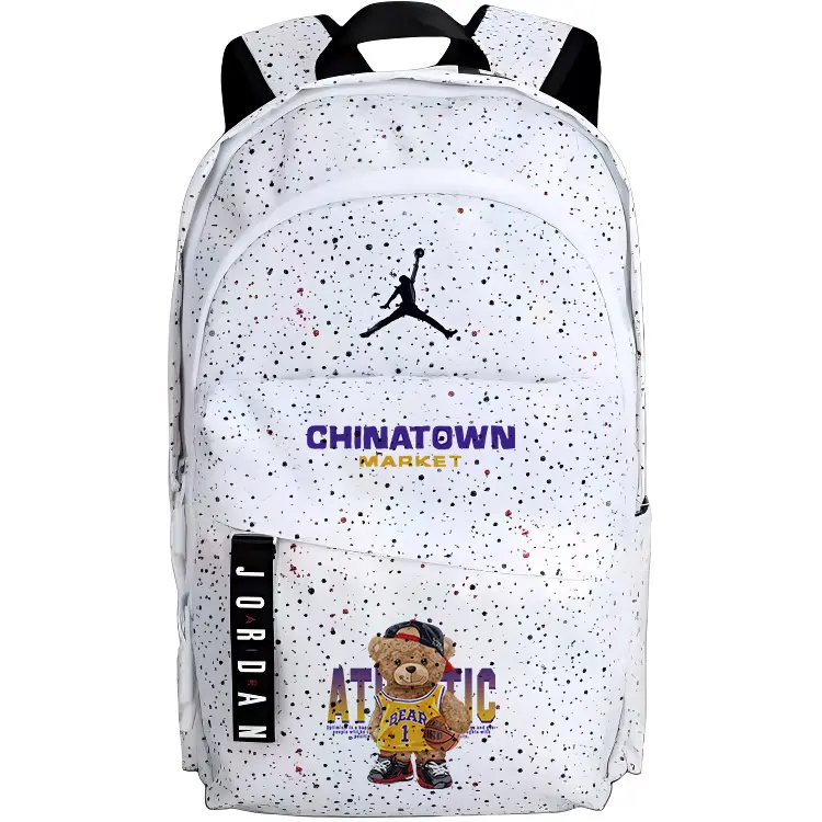 

Jordan Полиэстеровый рюкзак обычный унисекс Baby's Breath, Basketball 2