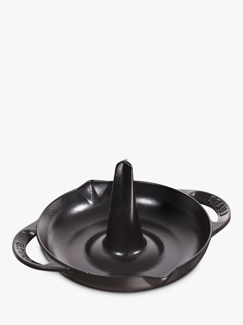 

Чугунная вертикальная форма для курицы STAUB, черная, 24 см