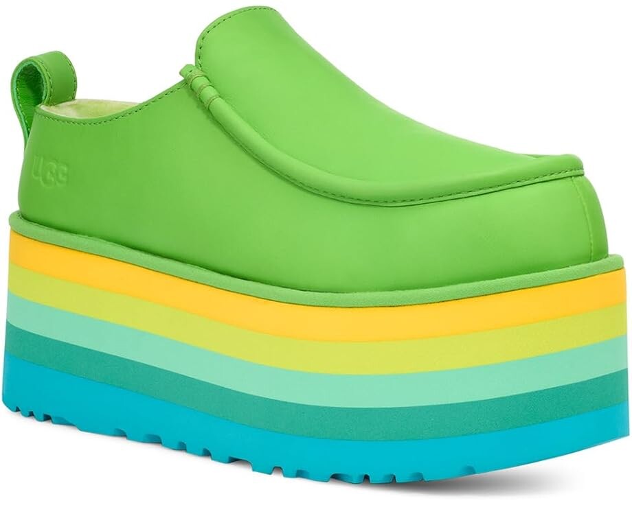 

Лоферы UGG URseen Platform, цвет Green Multi