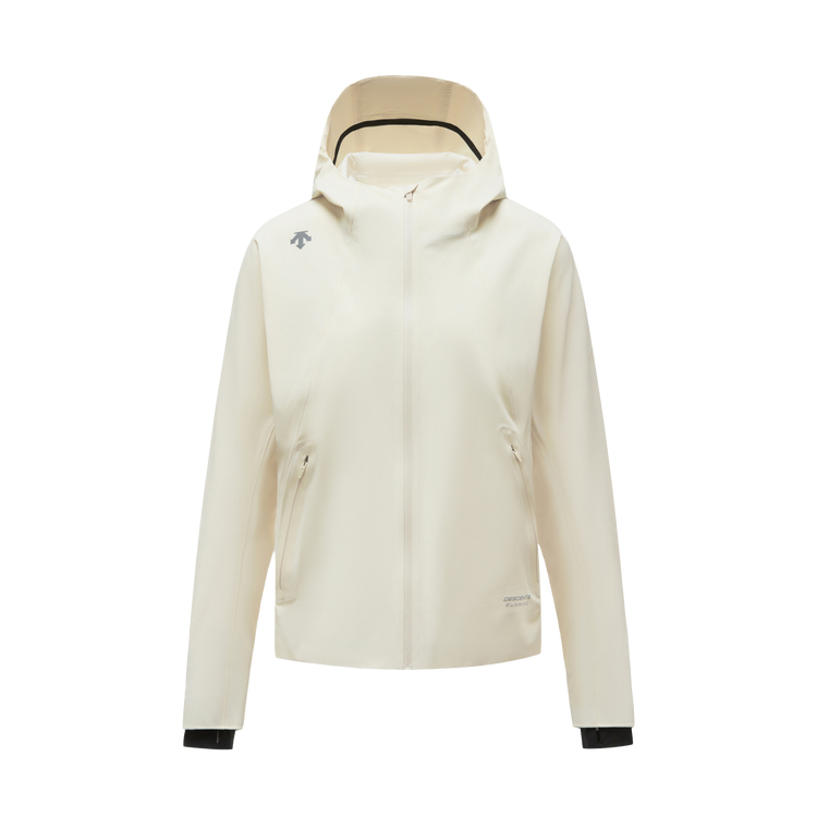 

DESCENTE Женская беговая куртка, CR-CREAM