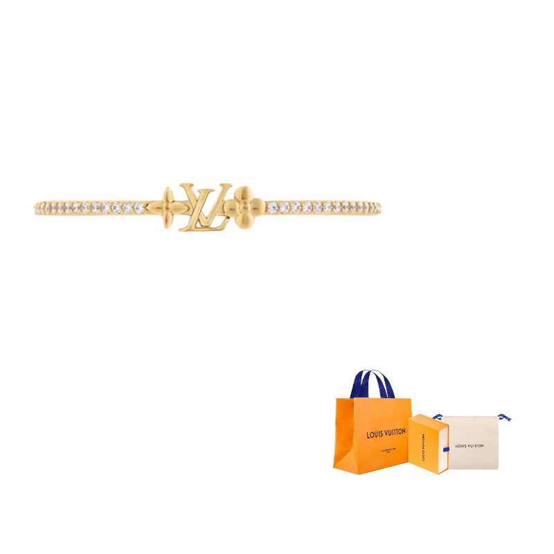 

Loui Vuitton 1315 Lv Iconic Bracelet LOUIS VUITTON, золотой