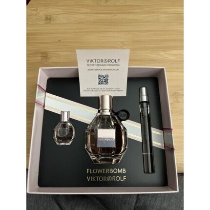 Парфюмерный набор для женщин Viktor & Rolf Flowerbomb The Queen Of My Heart 3 Piece Gift Set *4 The Ladies — фото 4