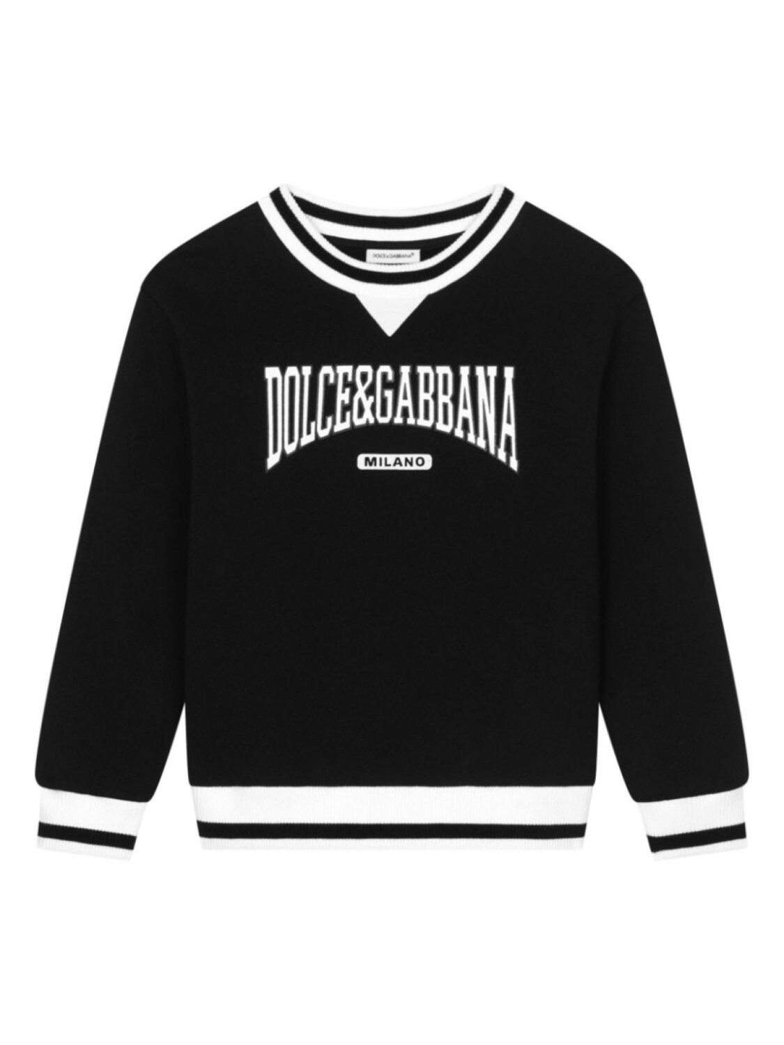 

Dolce & Gabbana Kids толстовка с логотипом, черный