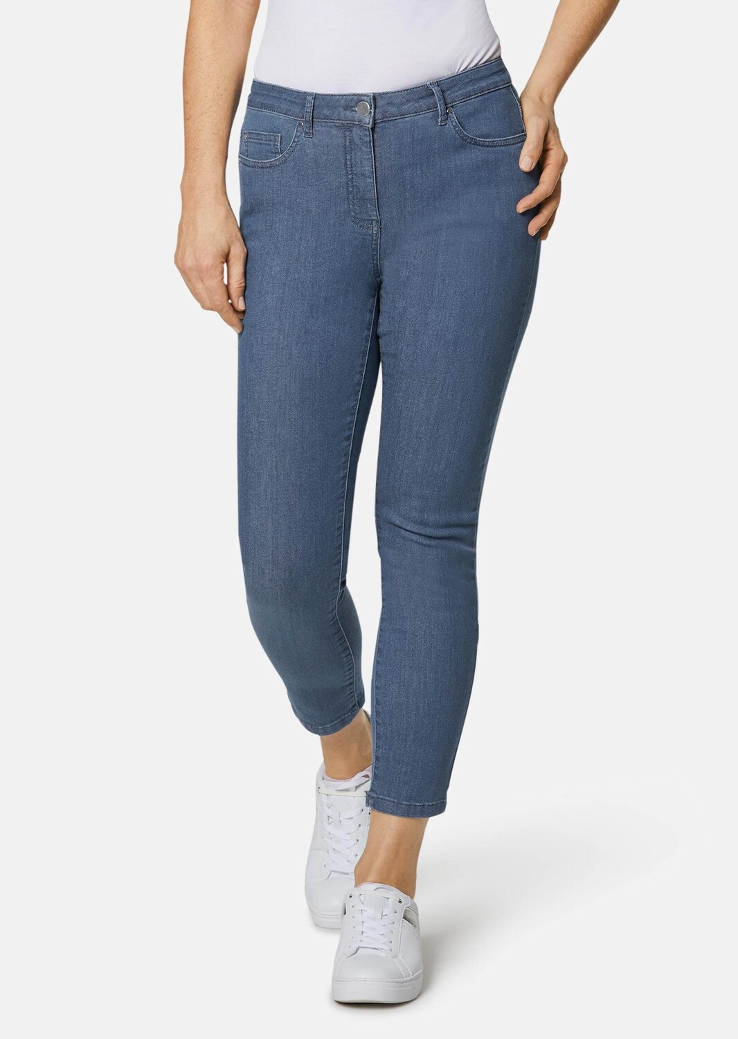 

Брюки GOLDNER 7/8 Jeanshose Bella, светло-синий