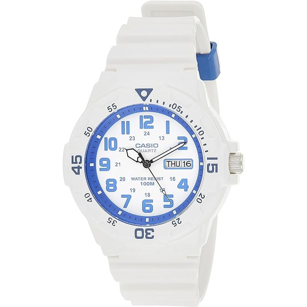 

Белые силиконовые часы Casio