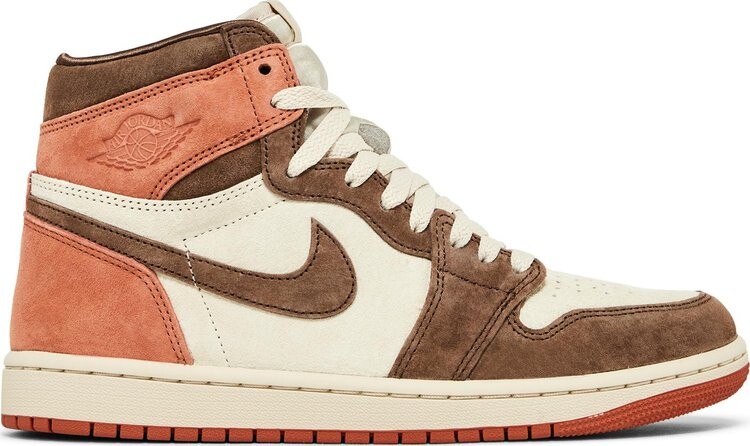 Кроссовки Wmns Air Jordan 1 Retro High OG 'Dusted Clay', коричневый
