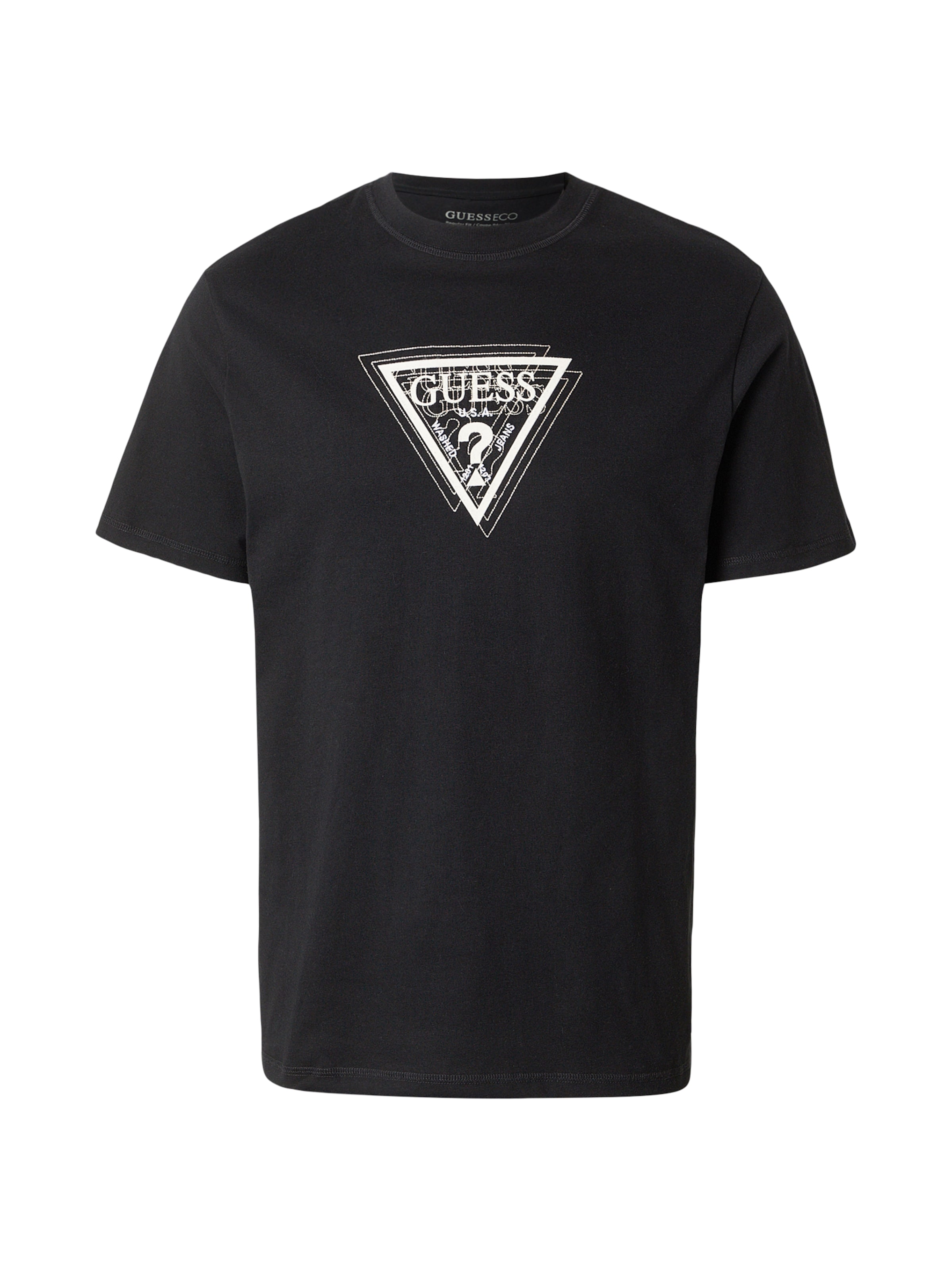 

GUESS Футболка в черном цвете