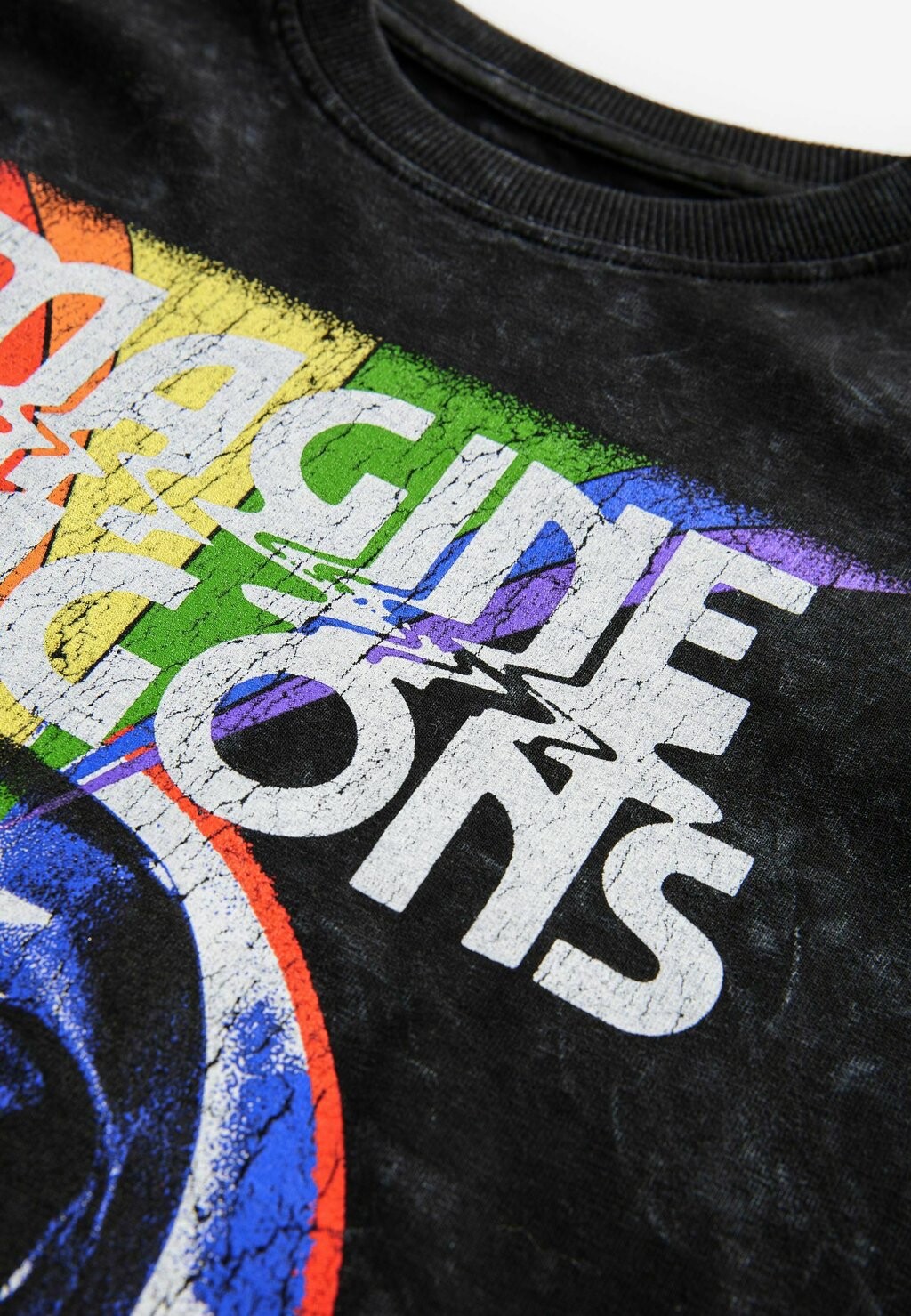 Футболка с принтом IMAGINE DRAGONS REGULAR FIT Next, черный — фото 2