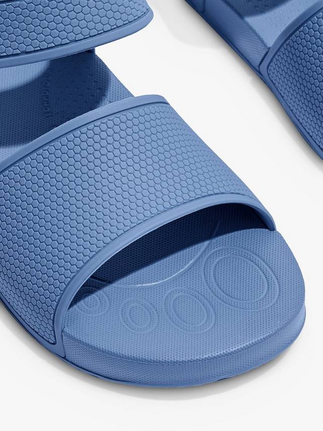 Детские сандалии Iqushion с задним ремешком FitFlop, Rocket Blue — фото 3