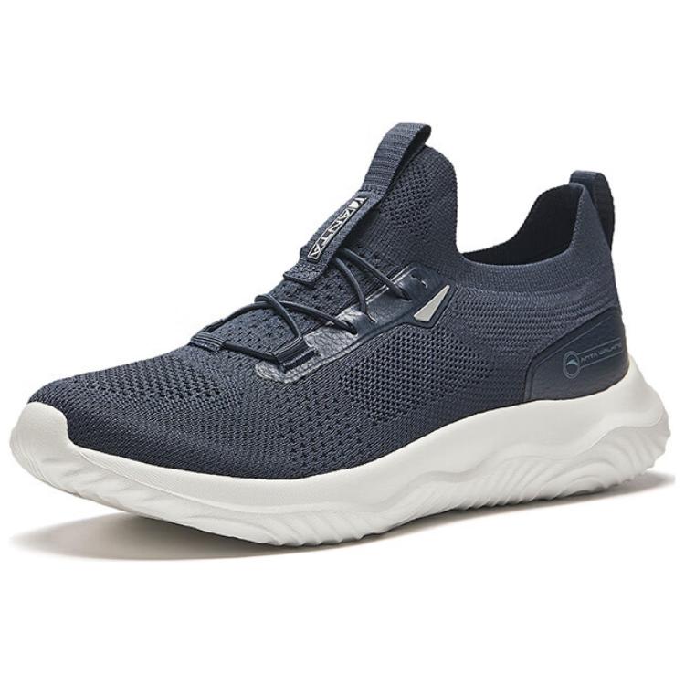 

Анти-скользящие износостойкие низкие кроссовки для бега Anta Men's Jing Mo Blue, Ink Blue