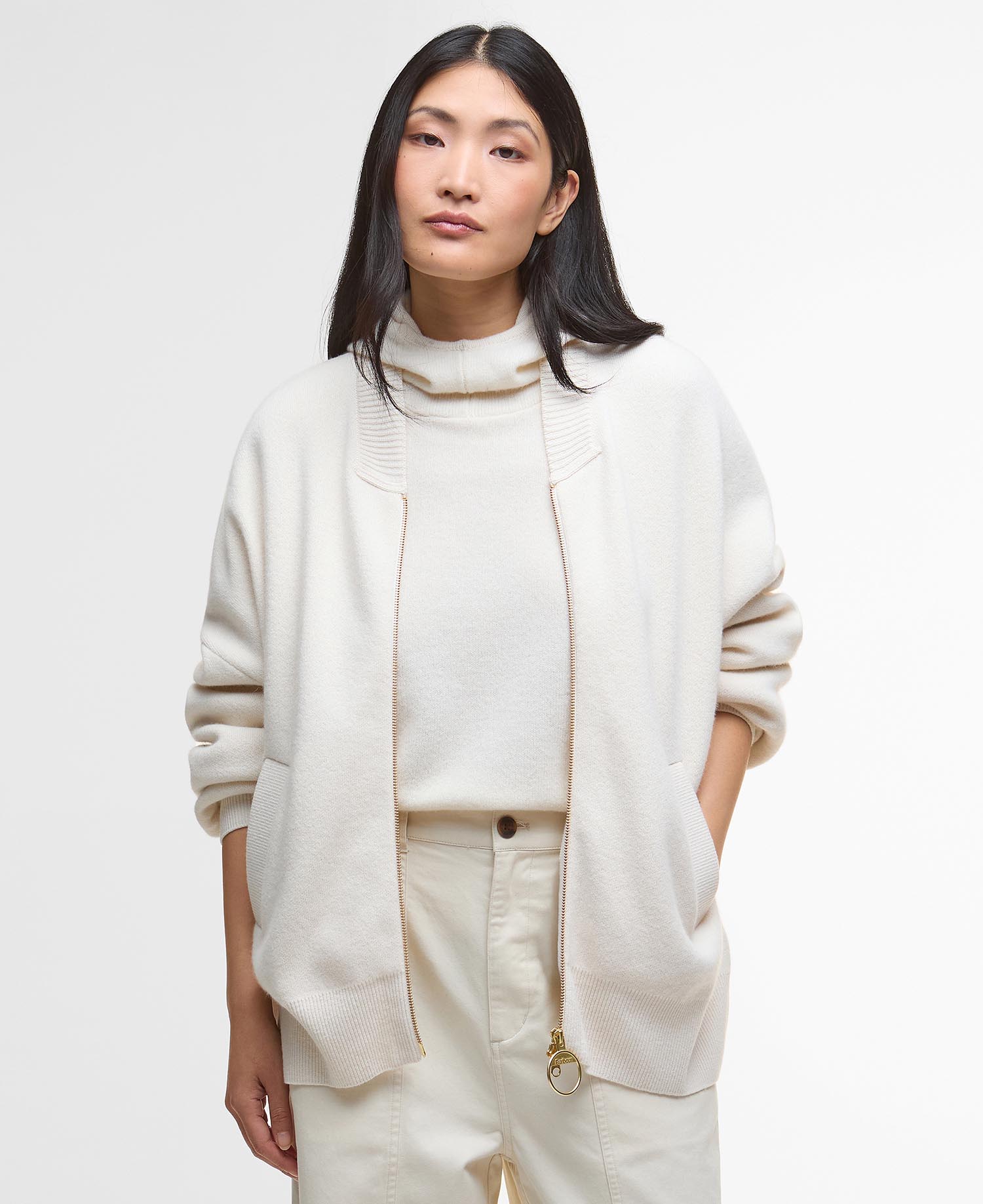 

Куртка Barbour Milda Knitted Bomber, Birch