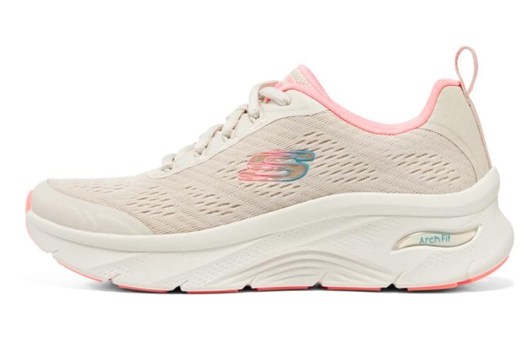

Кроссовки женские ARCH FIT D"LUX с низким верхом бежево-розового цвета Skechers