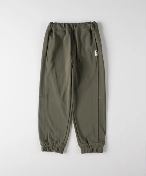 Детские джоггеры с флисом MPS khaki brown