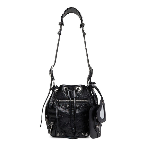 

Сумка le cagole xs bucket bag 'black' Balenciaga, черный