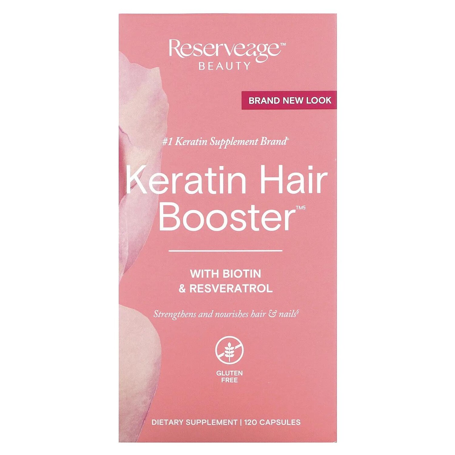 

ReserveAge Nutrition Кератиновый усилитель волос 120 капсул