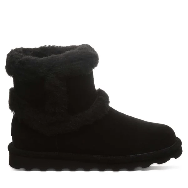 Женские зимние ботинки Kate на шнуровке утепленные комфортные Bearpaw, цвет black black — фото 2