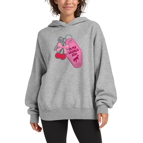 

Женский оверсайз худи с капюшоном ford in my bronco era Licensed Character, Athletic Heather