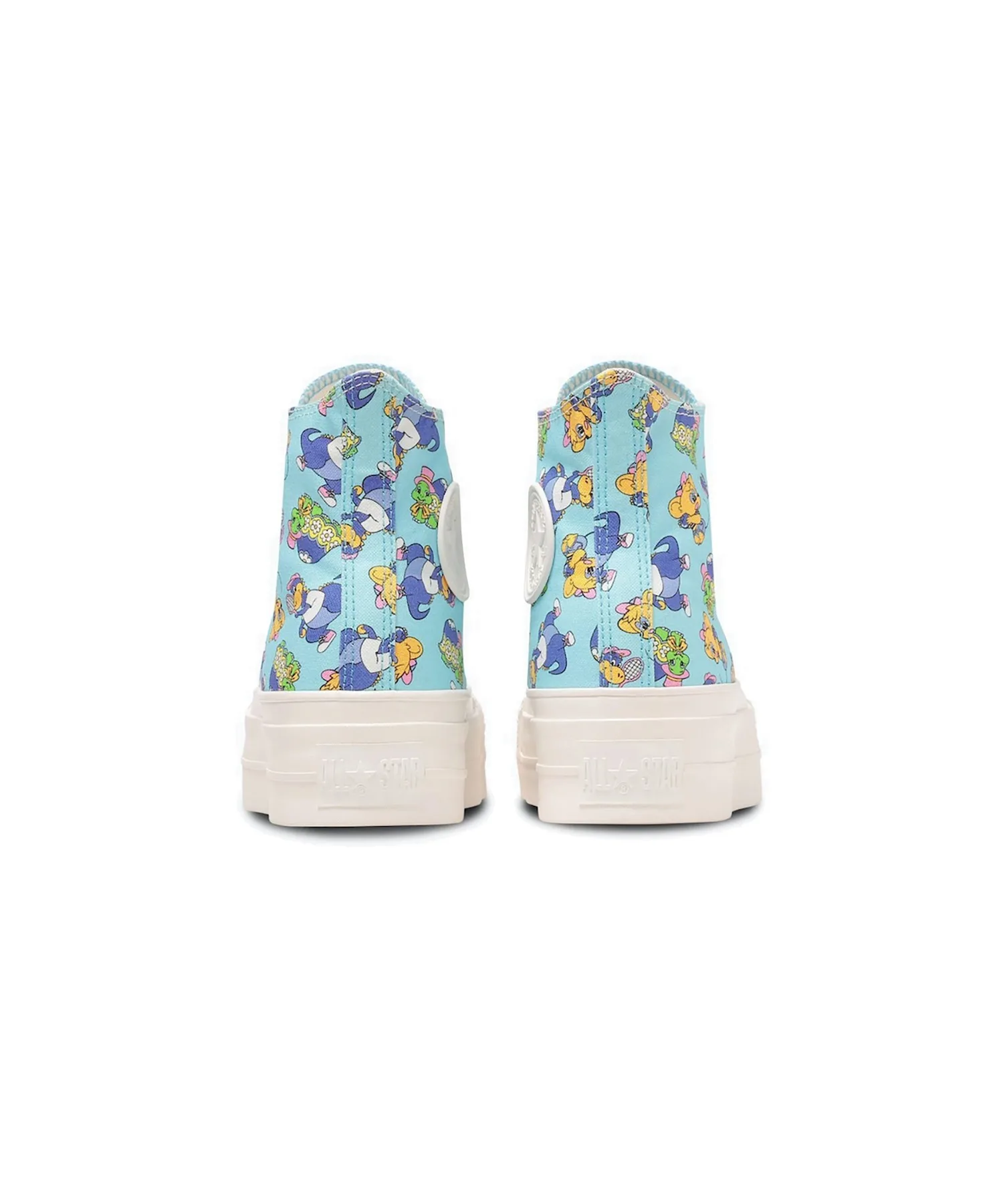 Унисекс высокие кеды с принтом Converse ALL STAR (R) LIFTED WATARU TOMINAGA HI небесно-голубые — фото 4