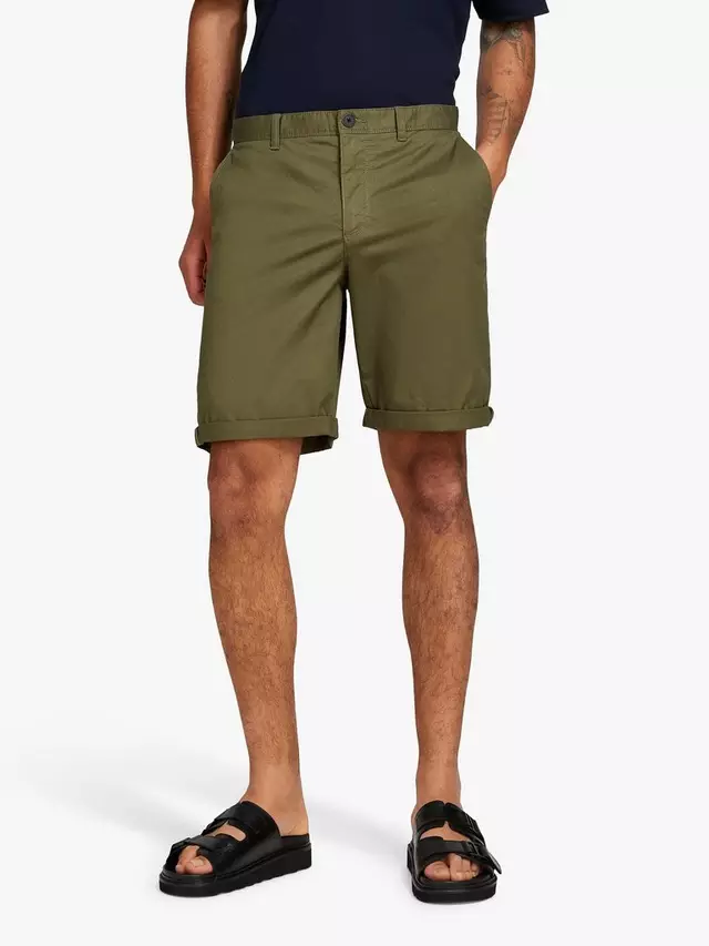 

Шорты SISLEY Slim Fit Bermuda, зеленый