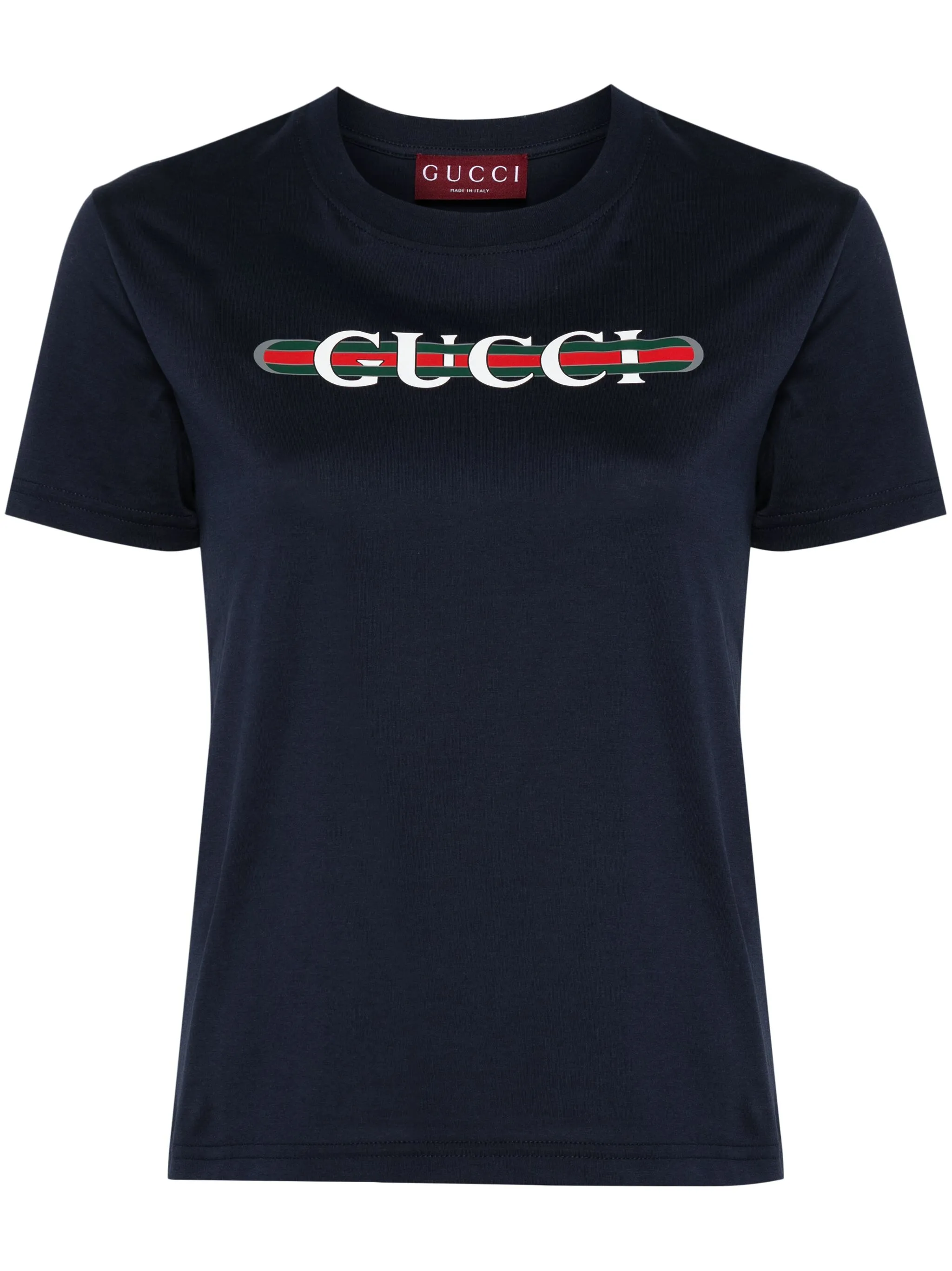 

Футболка с логотипом Gucci, синий