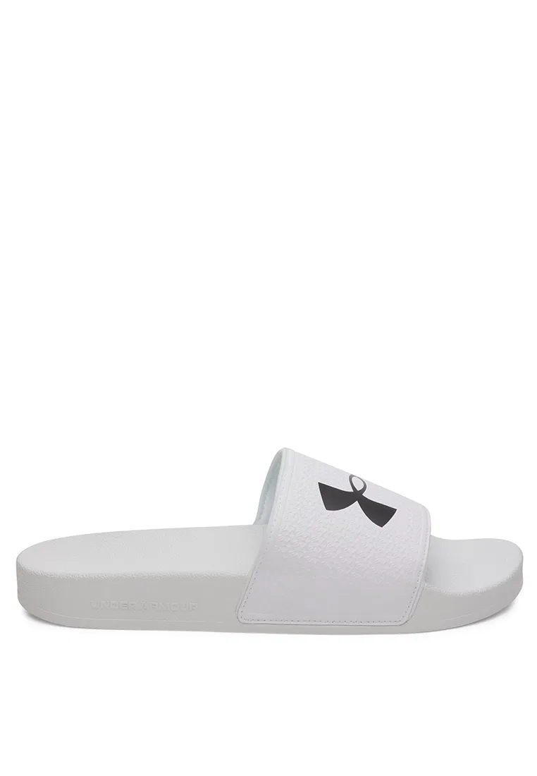 Сандалии, шлепанцы ARMR Slides Under Armour, белый/черный — фото 3