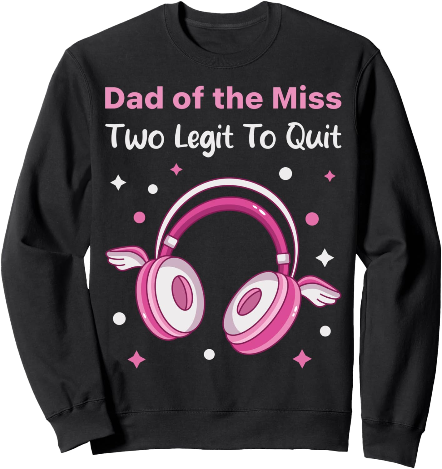 

Папа двухлетней девочки, стильный хип-хоп на второй день рождения, толстовка Family Look 2 Year Old Hip Hop Decorations Gifts, черный