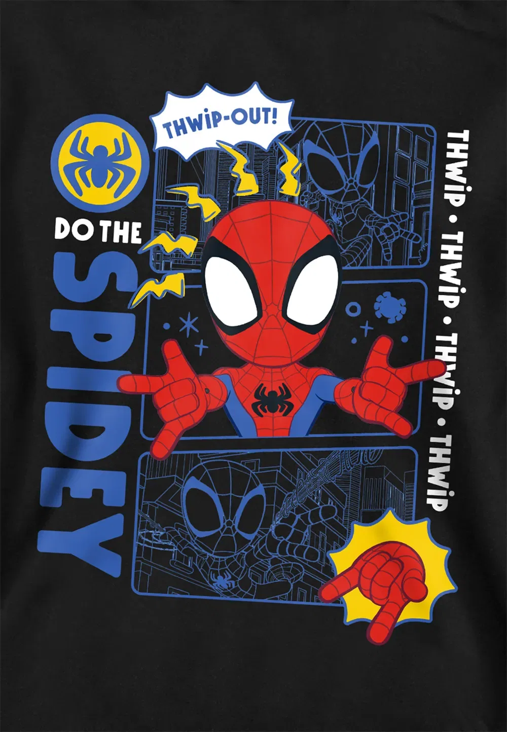 Детская худи Marvel Spidey, черный — фото 2