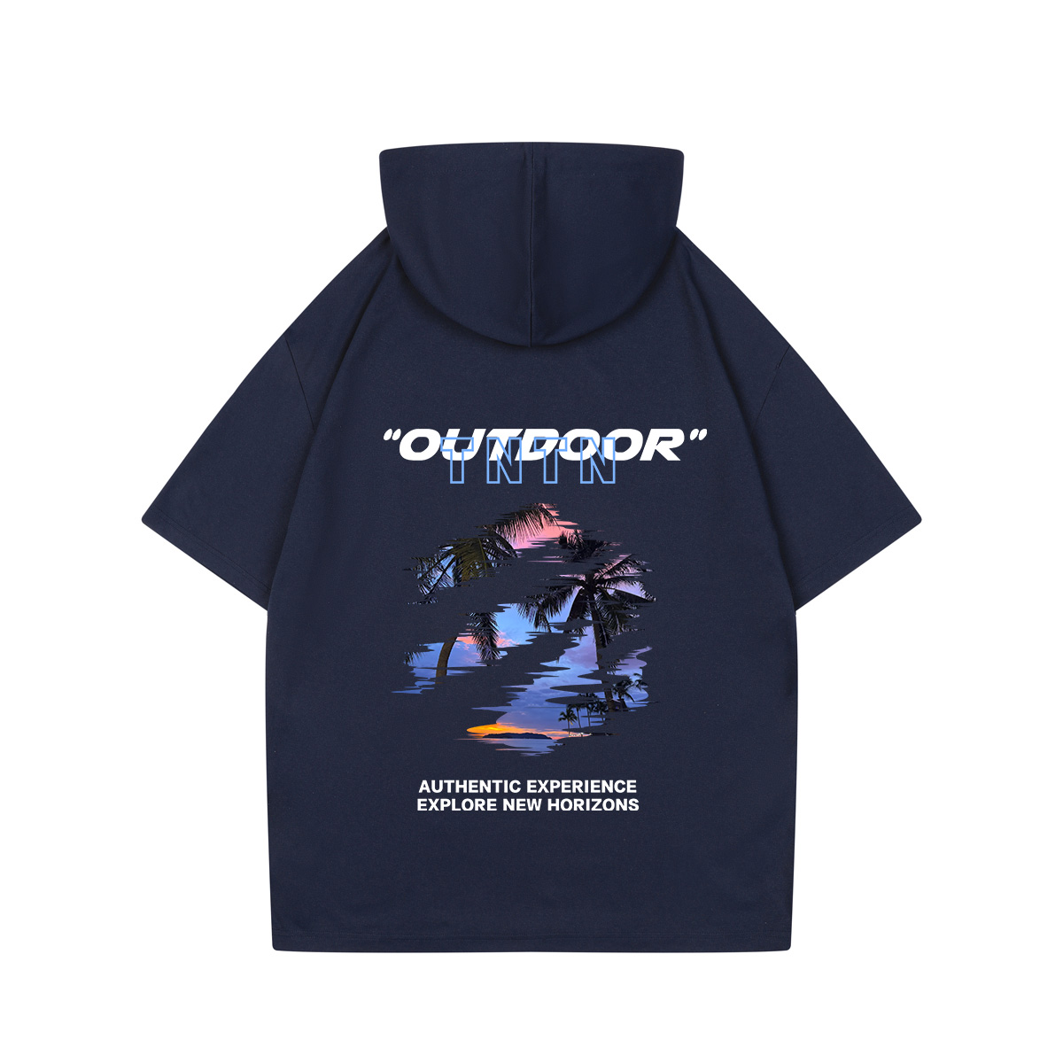 

Футболка унисекс темно-синяя TnTn