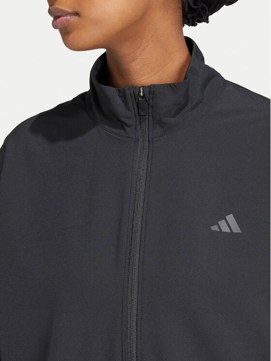 Технический свитшот regular fit Pacer All Gym Tonal 3-Stripes IW8167 Adidas, черный — фото 4