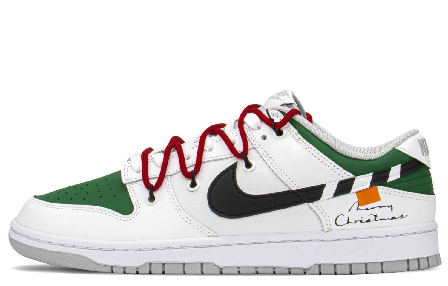 

Кроссовки Nike Dunk Skateboard Shoes Men Low-Top White/Green