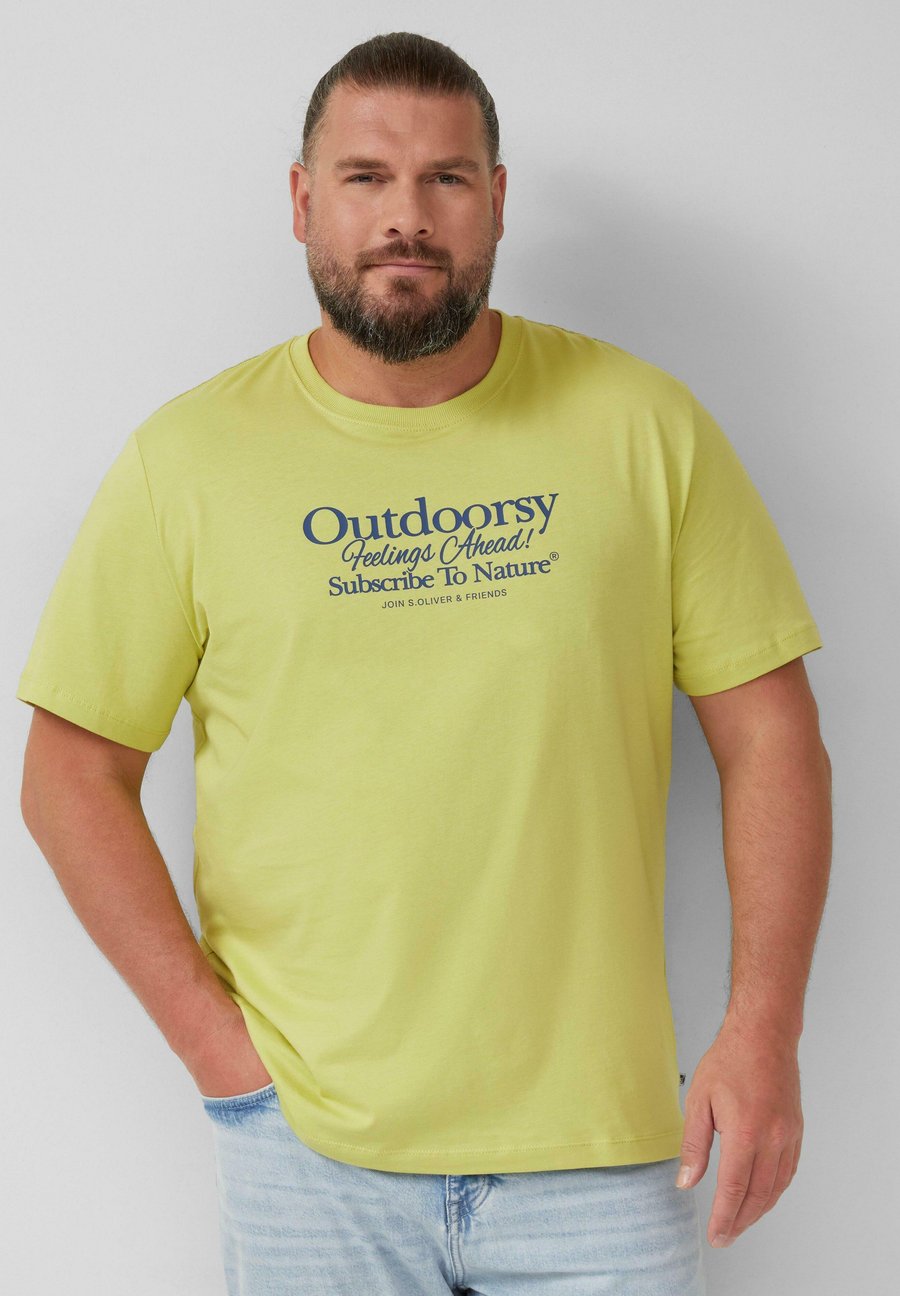 

Футболка s.Oliver Print T-shirt, Limettengrün/Green, Зеленый, Футболка s.Oliver Print T-shirt, Limettengrün/Green