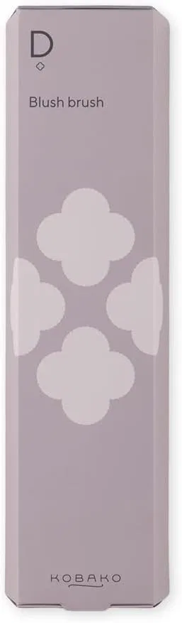 Кисть для румян Kobako Cheek Brush D, из козьего волоса, серая — фото 2