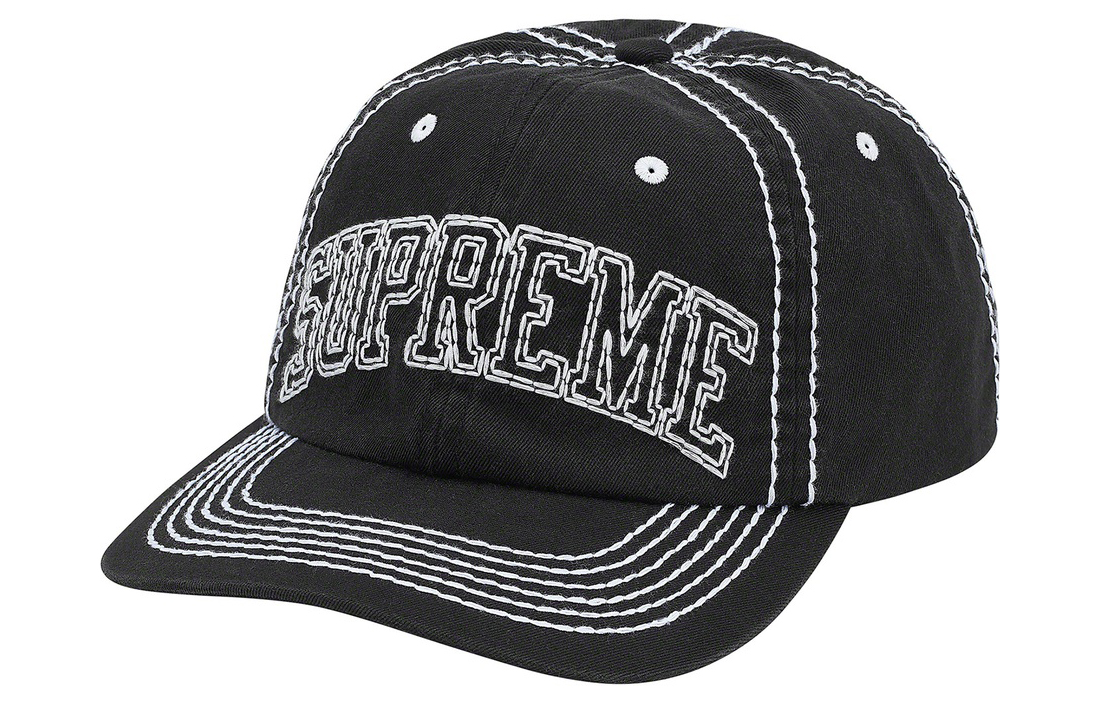 

Кепка Supreme New Era S Logo, черный